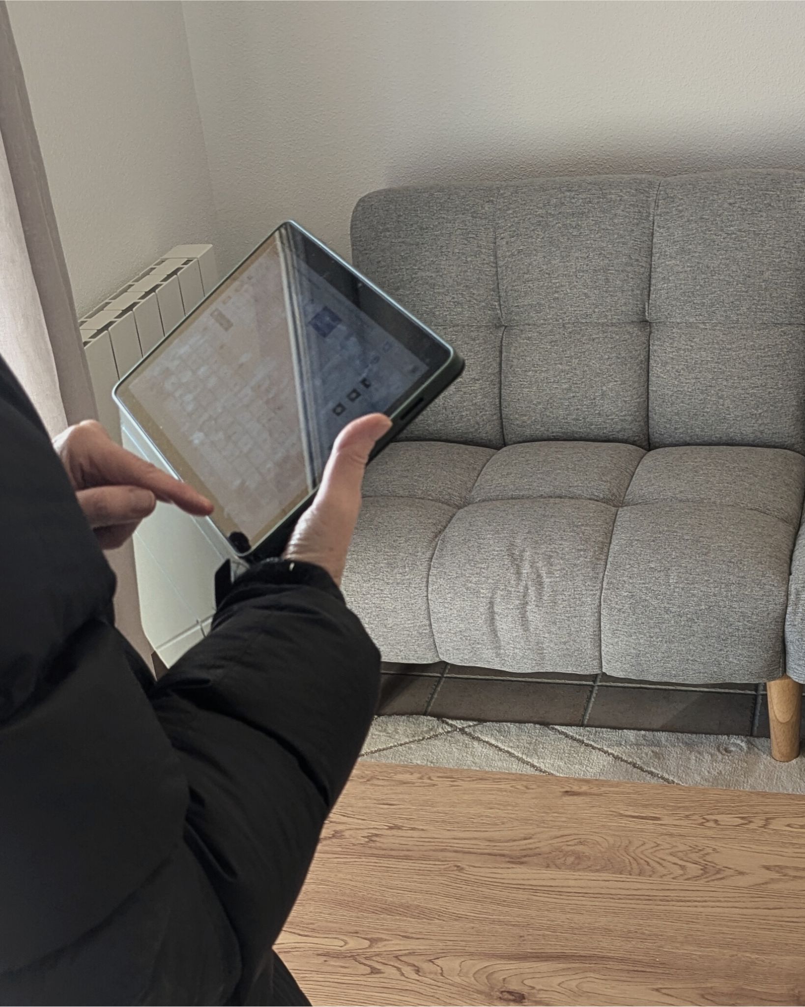 État des lieux réalisé sur tablette en Occitanie